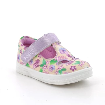 Lány nyitott cipő, bézs és lila, 29