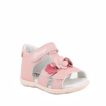 Kislány szandál, rózsaszín, zárt sarkú, 25