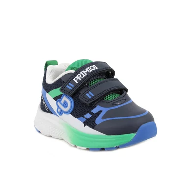 Fiú sportcipő, sötétkék-zöld, 27