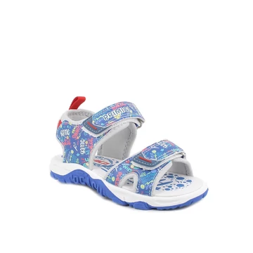 Kisfiú szandál,  kék mintás, 26