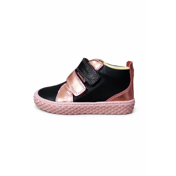 Lány bokacipő, kék-rózsaszín színben, 26