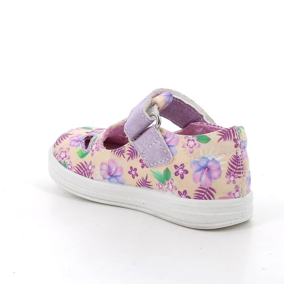 Lány nyitott cipő, bézs és lila, 29