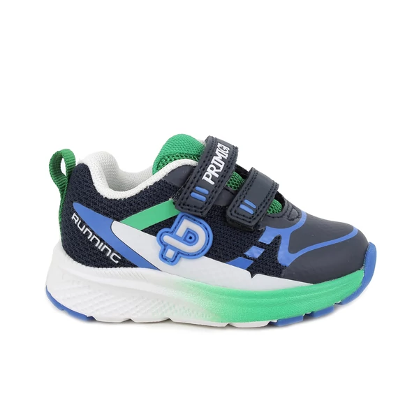 Fiú sportcipő, sötétkék-zöld, 27