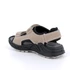 Fiú sportszandál, bézs fekete talppal, 28