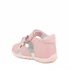 Kislány szandál, rózsaszín, zárt sarkú, 25